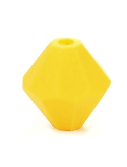 Силиконовый кристалл 13x14 мм Желтый