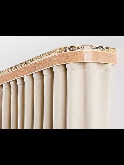 "Флора", скругленные карнизы ПВХ в сборе, ЛеГранд