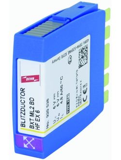 920538	BLITZDUCTOR XT модуль УЗИП Type 2 для одной пары 6 В во взрывоопасных зонах