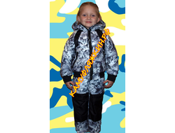 Детский зимний камуфлированный костюм "Пилотик"