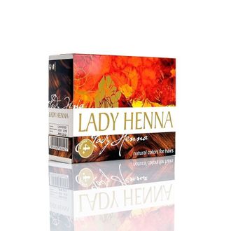 Краска для волос на основе хны Lady Henna «Каштан», 60 гр