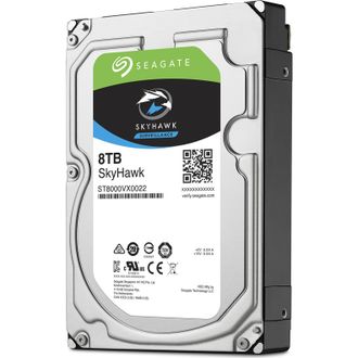 SEAGATE Skyhawk ST8000VX0022, 8Тб, HDD, SATA III, 3.5&quot;