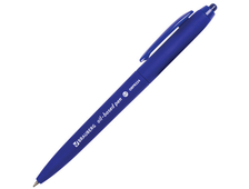 Ручка шариковая масляная автоматическая BRAUBERG &quot;Sky Blue&quot;, СИНЯЯ, soft-touch, узел 0,7 мм, линия письма 0,35 мм, 142946