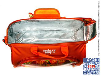 Сумка для пикника с встроенным холодильником «Узор» Sochi 2014 (под заказ)