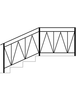 Перила сварные ПС-10