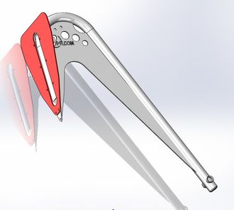 Якорь TROFI-FI HARD Комплект. Ручка АМГ6 + Широкая лопата АМГ6