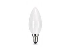 Лампа светодиодная Gauss Filament Свеча E14 5W(420lm) 2700K 2K матов. 97x35 филамент (нитевидная), 103201105