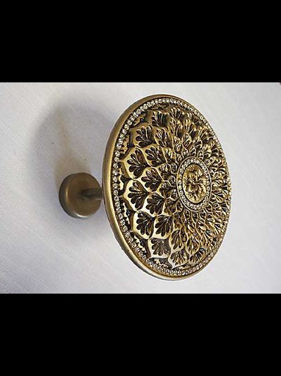 Богатый в восточном стиле подхват для штор настенный опт, 3 цвета: золото, сатен, серебро