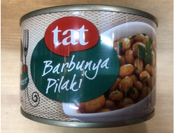 Красная фасоль в томатном соусе (Barbunya Pilak), 400 гр, tat, Турция