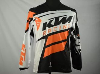 Джерси THOR KTM (размер L) цвет черный/белый/оранжевый