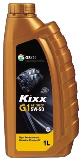 Масло моторное Kixx G1 SN/CF 5W-50 1L синт.