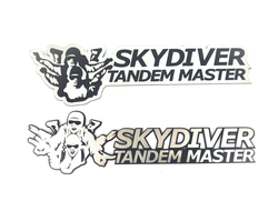 Шильдик на автомобиль SKYDIVER TANDEM MASTER