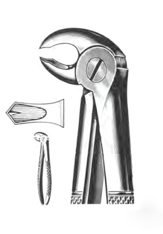 Щипцы стоматологические №22 для удаления нижних моляров Sammar Щипцы стоматологические №22 для удаления нижних моляров Sammar