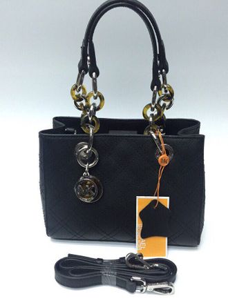 Сумка Michael Kors Cynthia Quilted Small Black / Чёрная