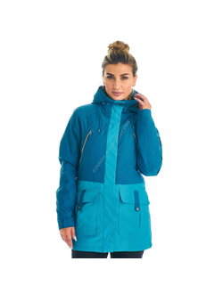 Куртка зимняя женская Running River сноубордическая, арт 8010 синий