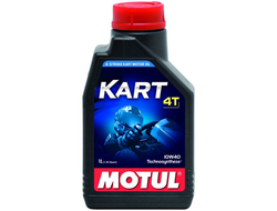 Масло моторное, разработанное для гоночных картов MOTUL Kart 4T 10W-40  полусинтетическое 1 л.