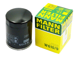 Фильтр масляный MANN W610/9 (TOYOTA Avensis T25 2.4 03->/Corolla 05->)