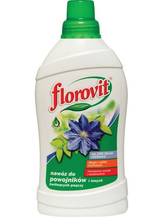 Florovit жидкий для ломоноса (клематиса), жимолости, глицинии и др.цветущих вьющихся растений, 1л