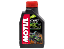 Масло для квадроциклов Motul ATV-UTV Expert 10W40 (Полусинтетика) — 1Л (105938)