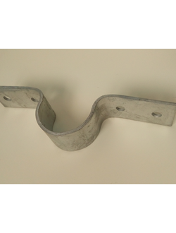 Скоба-держатель для крепления мачты к стене, сталь F20253