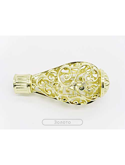 "Стамбул", наконечник для настенного металлического карниза. 16-19 мм