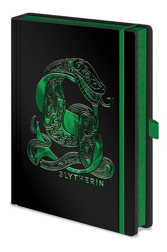 Ежедневник Pyramid: Harry Potter (Slytherin Foil) Premium A5 Notebooks