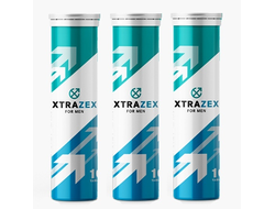 Xtrazex effervescent tablets for men (3 pieces)