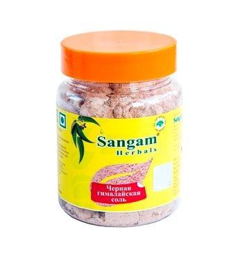 Черная гималайская соль Sangam Herbals, 120 гр