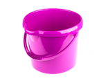 Ведро пластмассовое круглое 12 л, фиолетовое Elfe