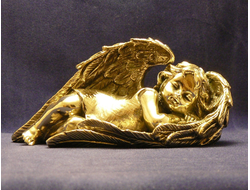 сувенир из латуни спящий ангел