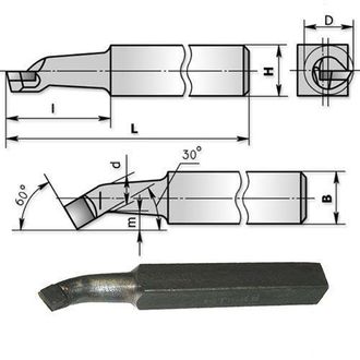 Резцы токарные расточные для обработки сквозных (ГОСТ 18882-73) или глухих отверстий (ГОСТ 18883-73)