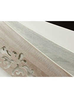 Ажурный ПВХ-карниз под дерево