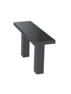 9730 Лавочка гранит прямая  600*800*250  вес 45 кг