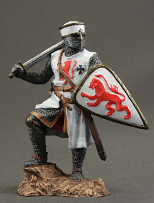 Рыцарь-крестоносец, 12 век.