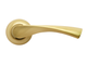 Дверные ручки RUCETTI RAP 1 SG/GP Цвет - Матовое золото/золото