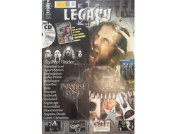 Legacy Magazine Issue 35 Six Feet Under, Paradise Lost Cover, Немецкие журналы, Intpressshop