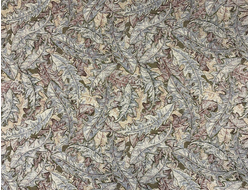 Ткань гобеленовая с изображением полевых цветов
