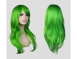 Карнавальный парик (зелёный)