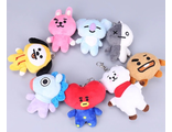 Мягкий брелок "BTS" в ассортименте