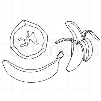 Штампы с бананами