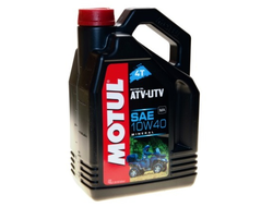 Масло для квадроциклов Motul ATV-UTV 10w40 4T(минеральное) — 4Л (105879)