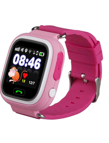 Детские часы Smart Baby Watch с GPS Q80 - розовые