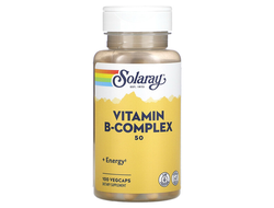 (Solaray) Vitamin B-Complex 50 mg - (100 капс)