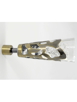 "Символ", наконечники для металлических карнизов для штор. 16 мм