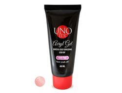 ПОЛИГЕЛЬ ДЛЯ НОГТЕЙ UNO LUX (baby pink) 60мл.-------- POLIGEL PENTRU UNGHII 60ml