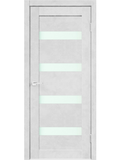 Комплект двери "103" Светлый лофт белое стекло