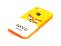 Чехол Angry B. для iPhone 4-4S желтый