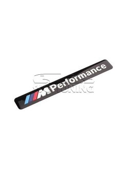 Шильдик m perfomance bmw, чёрный, самоклеющийся