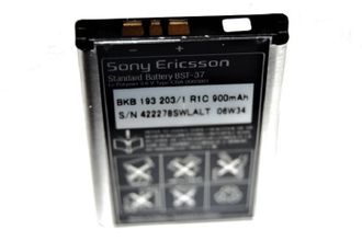 Аккумулятор Sony Ericsson BST-37 для Sony Ericsson K750 Оригинал