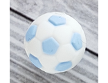 Футбольный мяч - св.голубой